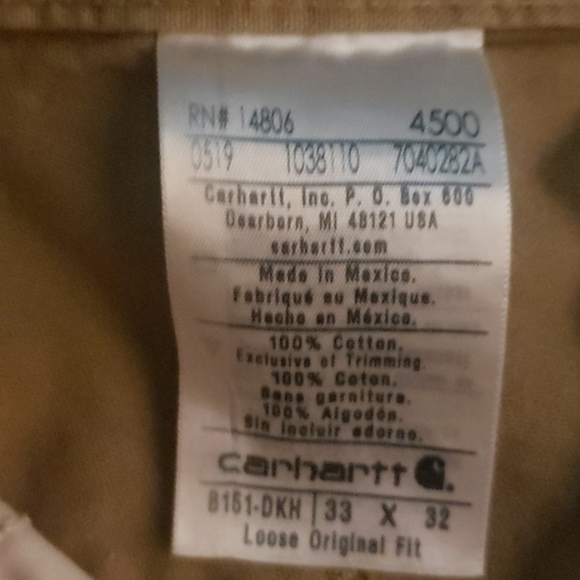 Carhartt Work Pants - Picture 3 of 3